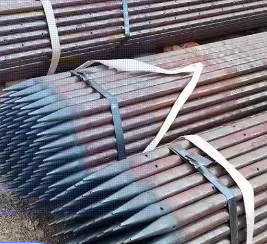 湘潭超前小导管预埋钢管出尖打孔焊倒刺无缝焊管厂